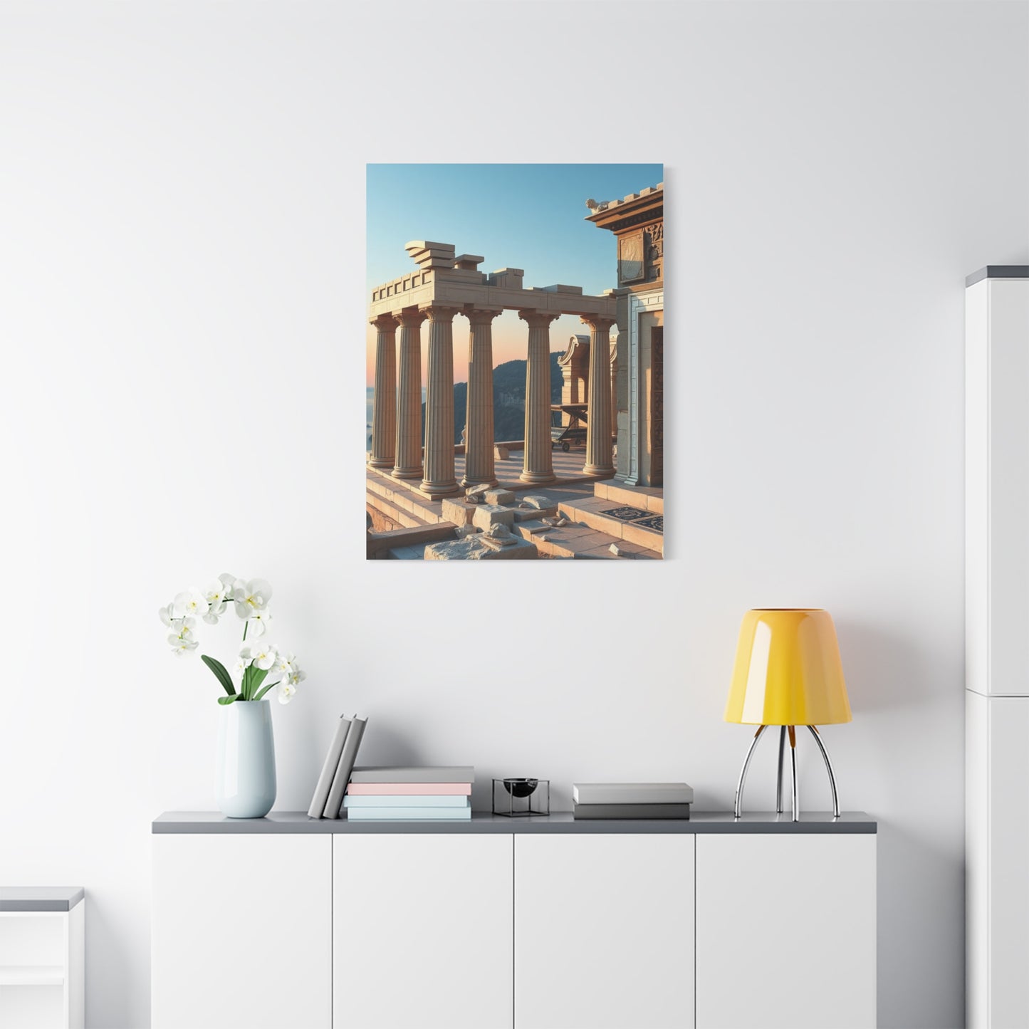 Aegean Serenity Artwork Wall Art & Canvas Print