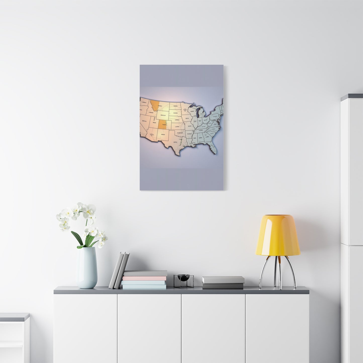 Americana Elegance Canvas Wall Art & Canvas Print