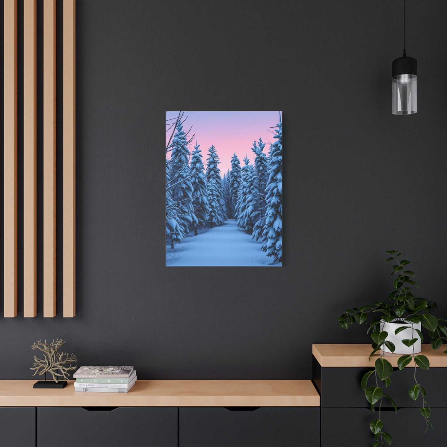 Winters Embrace Art Piece Wall Art & Canvas Print