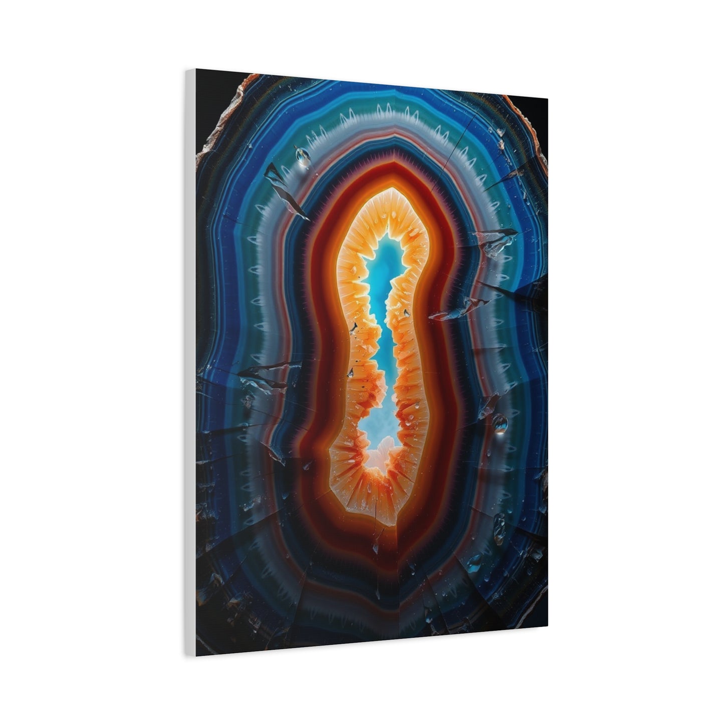 Agates, Geodes & Minerals Art Artisan Canvas Wall Art & Canvas Print