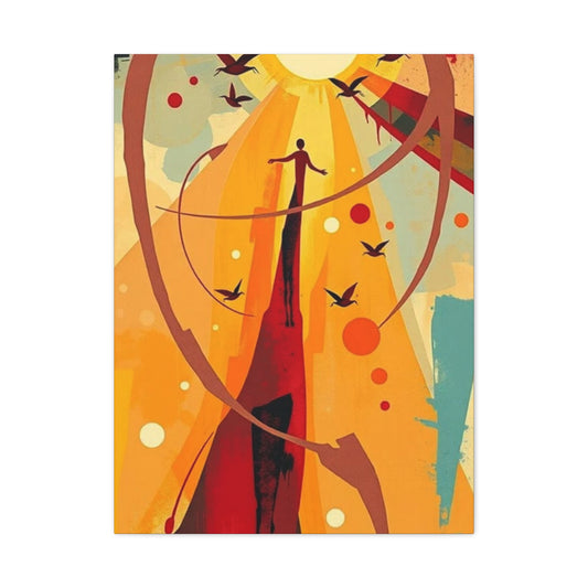 Human Flying Spiritual Wall Art & Canvas Prints
