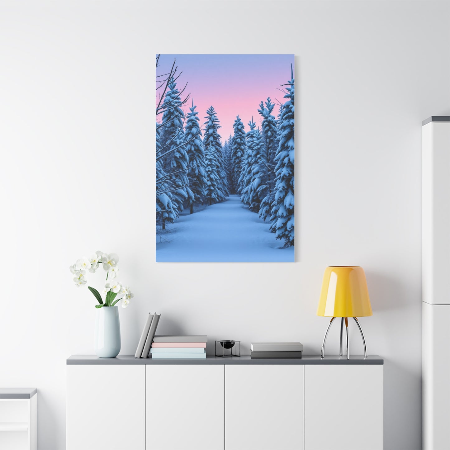 Winters Embrace Art Piece Wall Art & Canvas Print