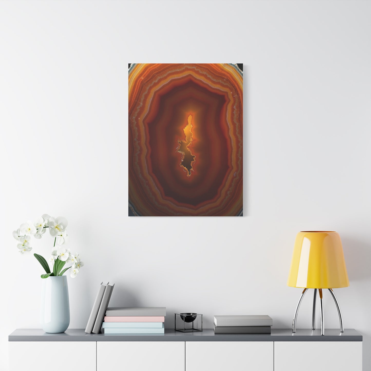 Agates, Geodes & Minerals Art Luxury Canvas Wall Art & Canvas Print