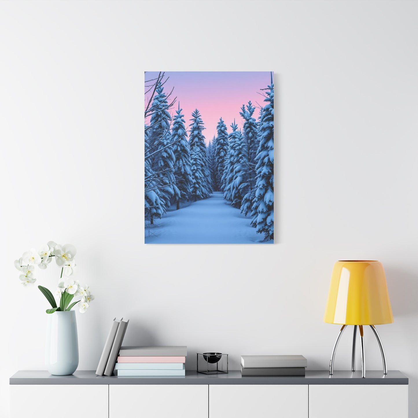 Winters Embrace Art Piece Wall Art & Canvas Print