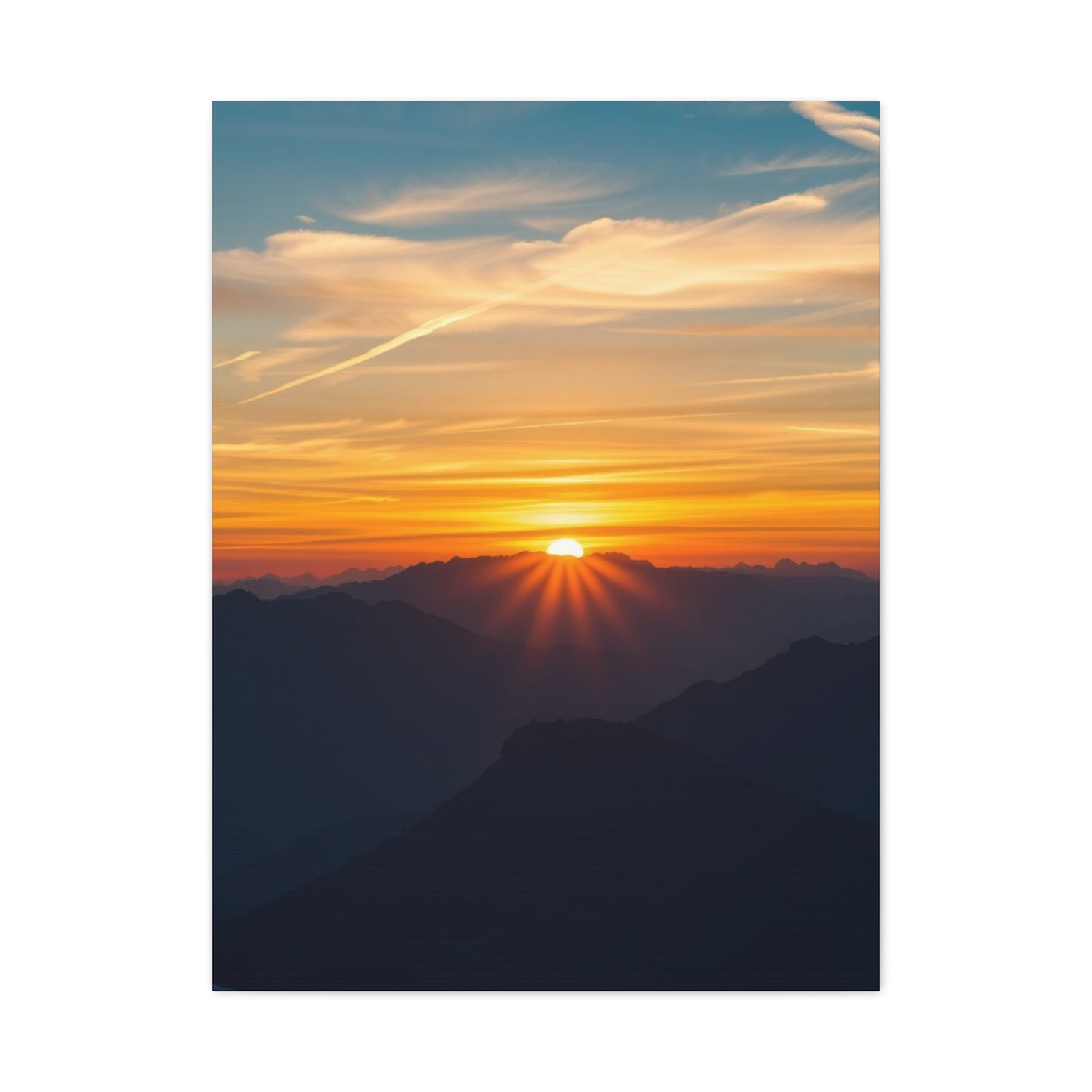 Alpine Dawn & Dusk Masterpiece Wall Art & Canvas Print