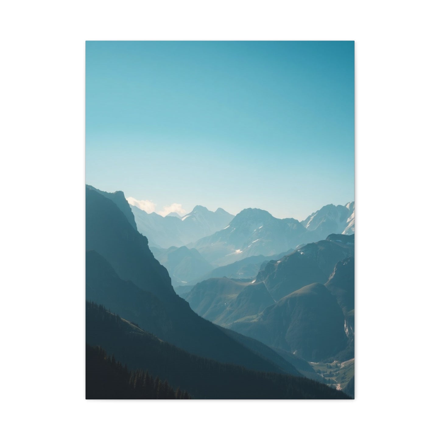 Alpine Serenity Masterpiece Wall Art & Canvas Print
