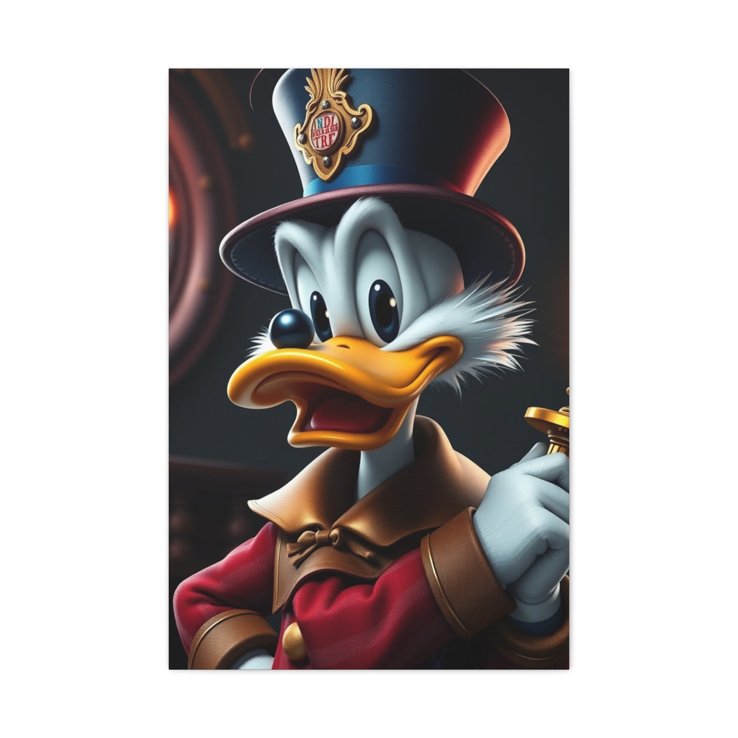 Affluent Monarch Canvas Wall Art & Canvas Print