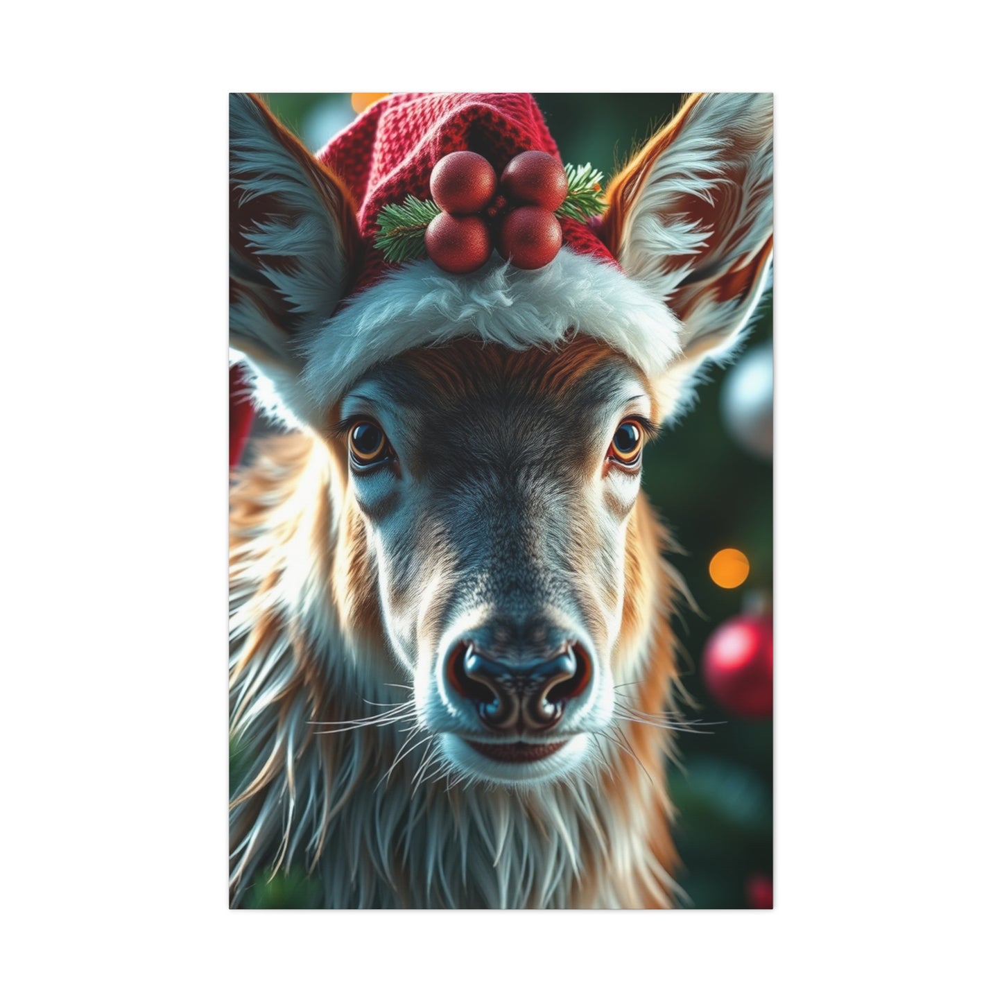 Yuletide Fauna Elegance wall art & canvas print