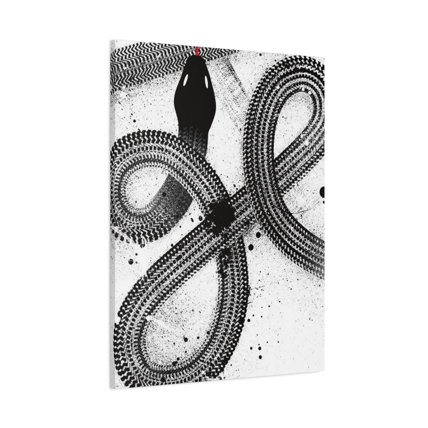 Black & White Snake Wall Art & Canvas Prints