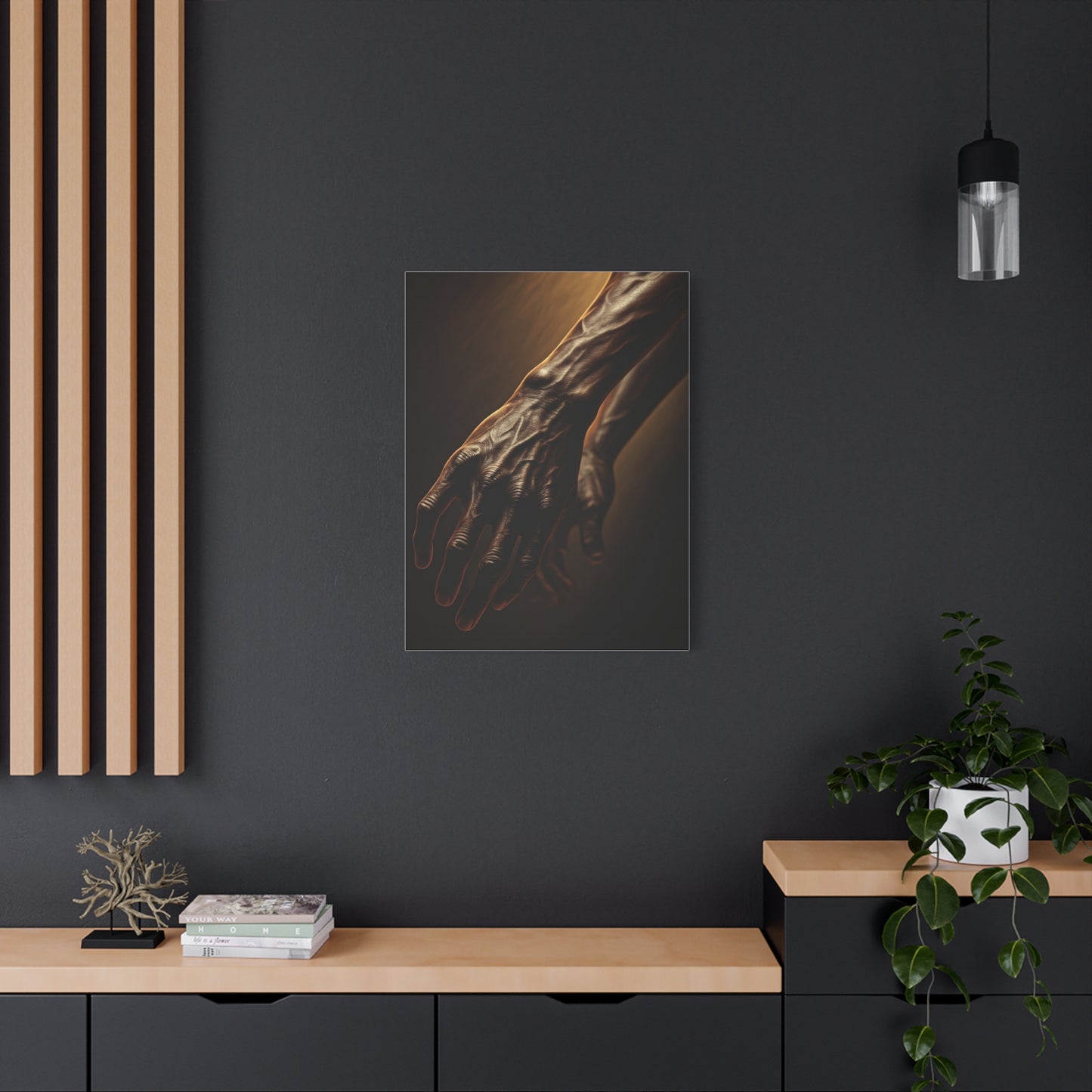 Echoes of Resilience Hand Study Wall Art & Canvas Prints