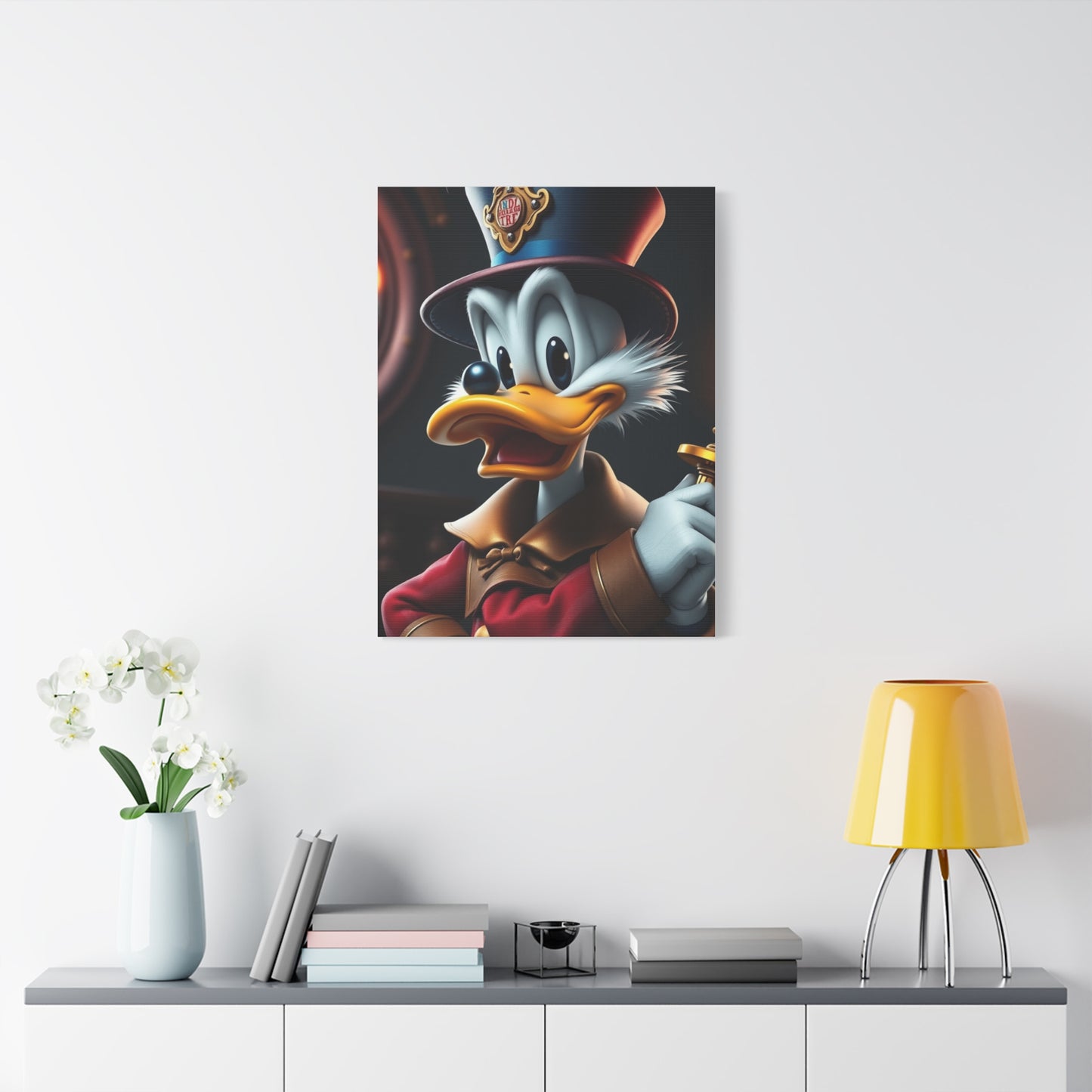 Affluent Monarch Canvas Wall Art & Canvas Print