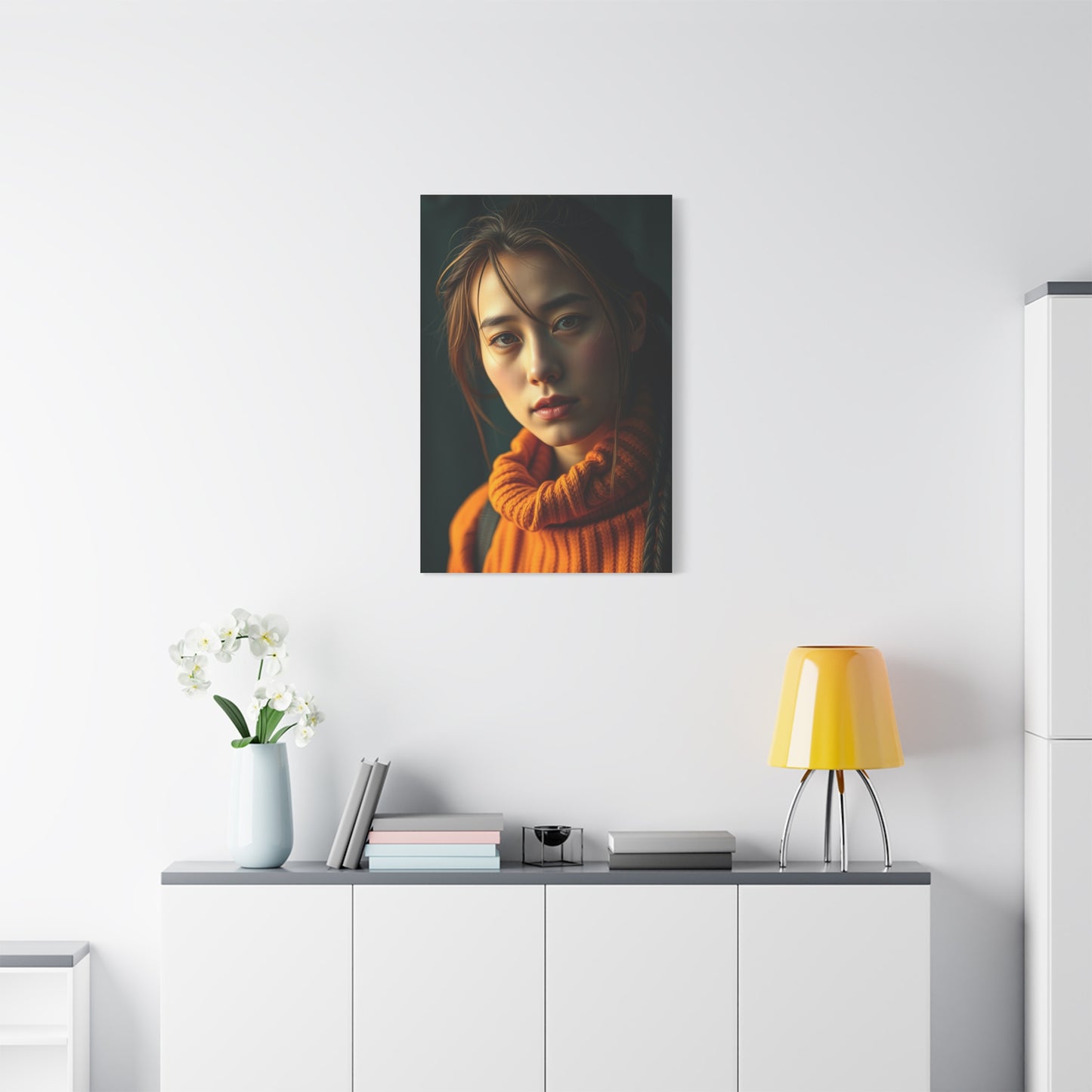 Amber Reverie Canvas Wall Art & Canvas Print
