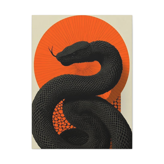 Black Snake Wall Art & Canvas Prints