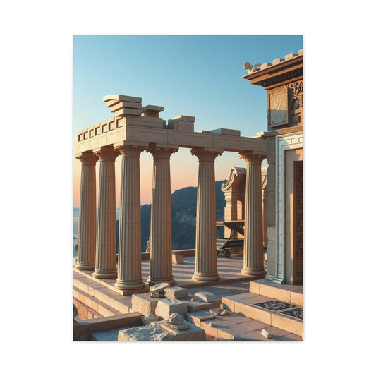 Aegean Serenity Artwork Wall Art & Canvas Print