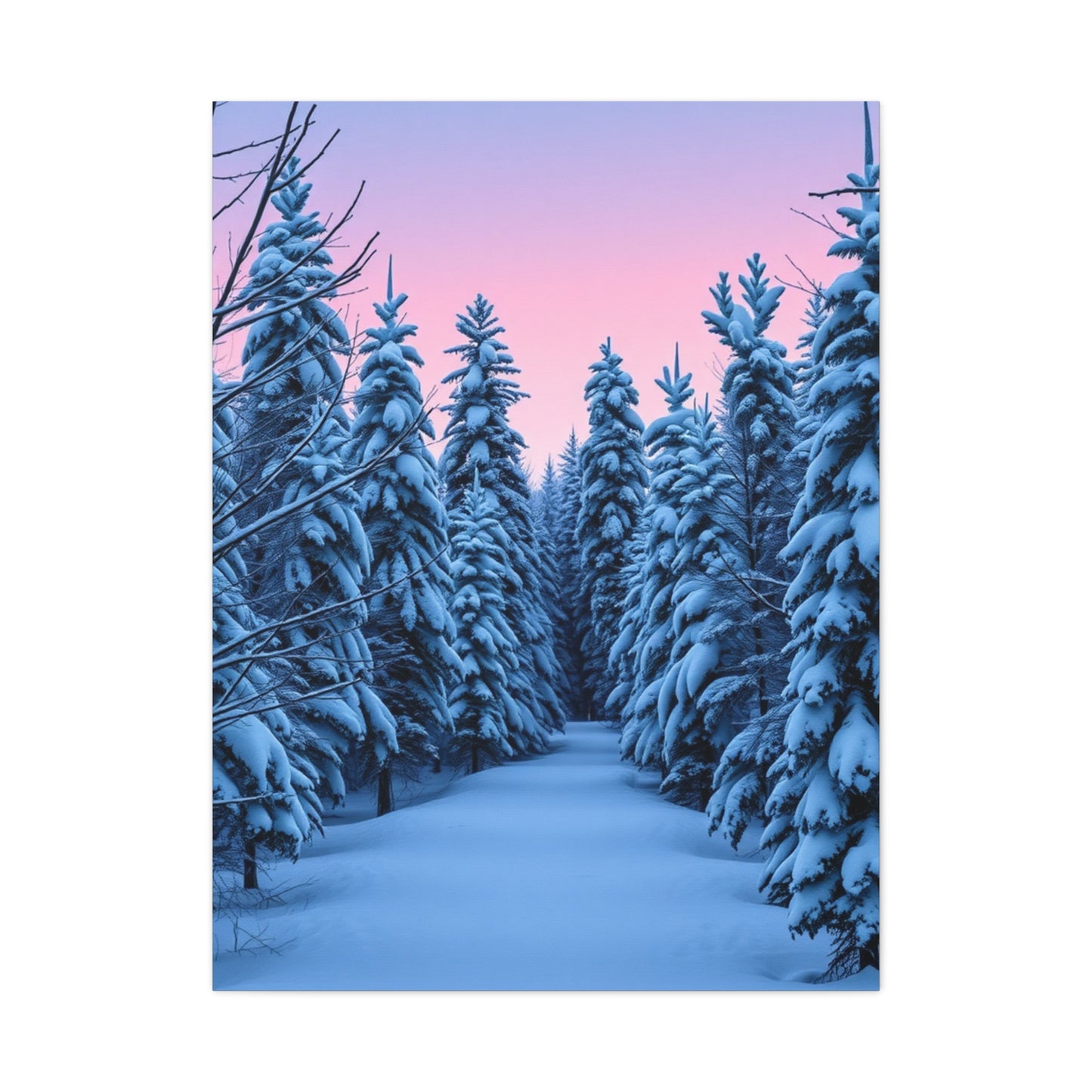 Winters Embrace Art Piece Wall Art & Canvas Print