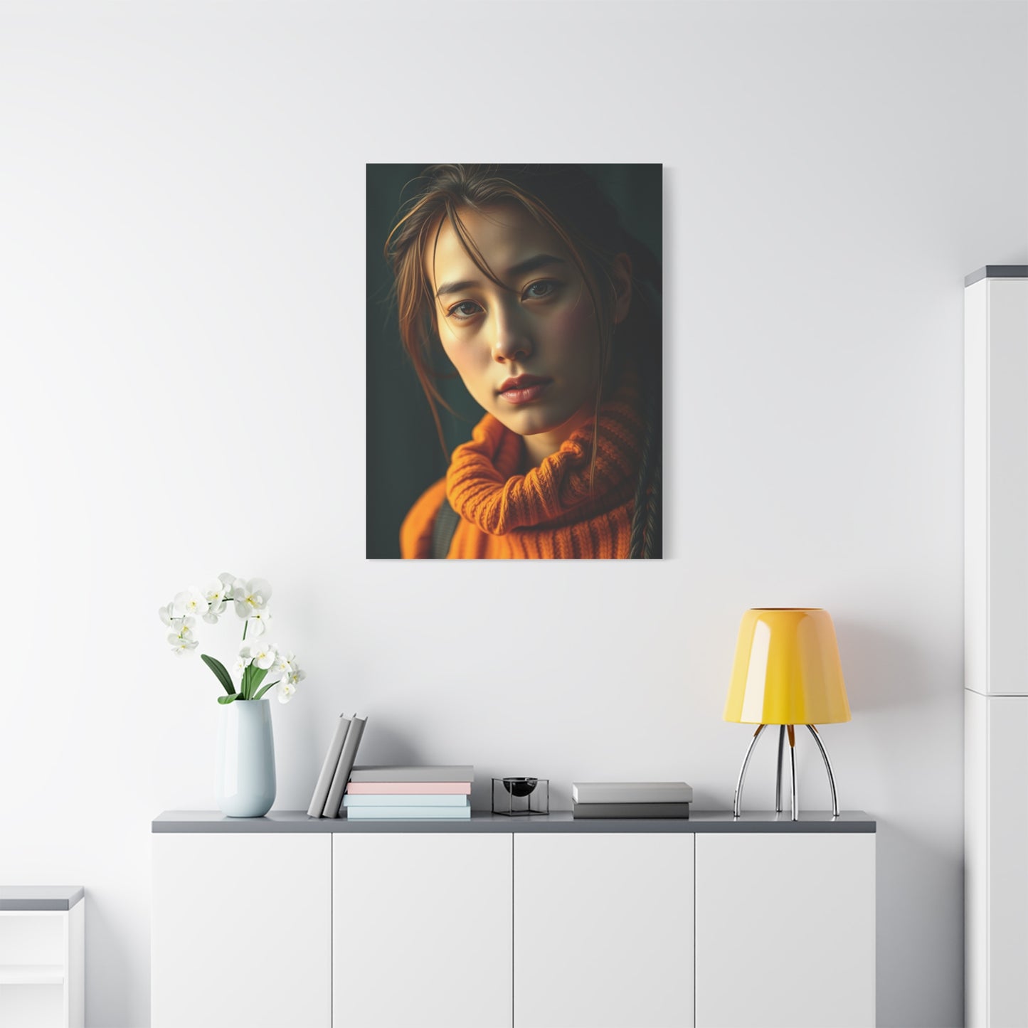 Amber Reverie Canvas Wall Art & Canvas Print