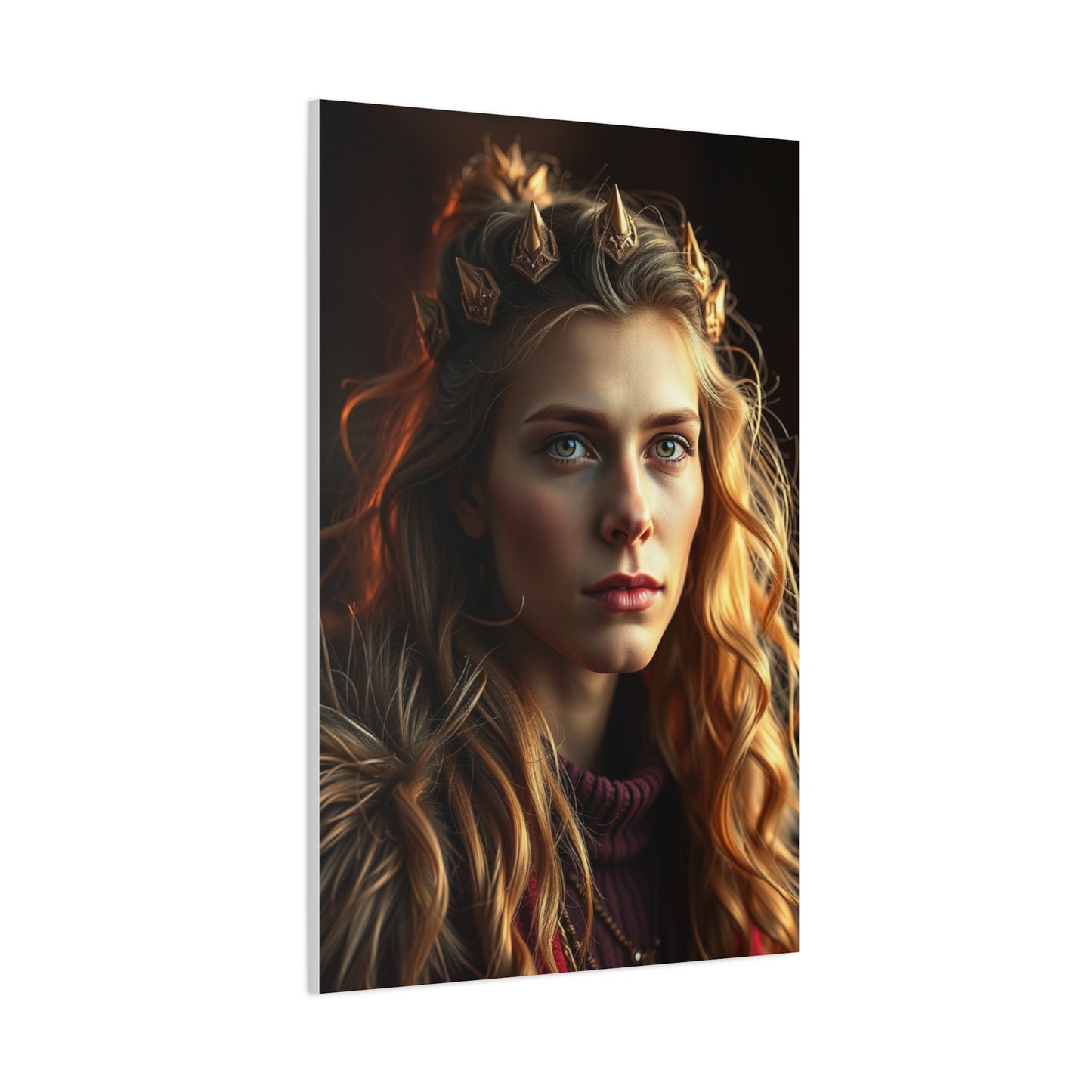 Amber Glimmer Tapestry Wall Art & Canvas Print