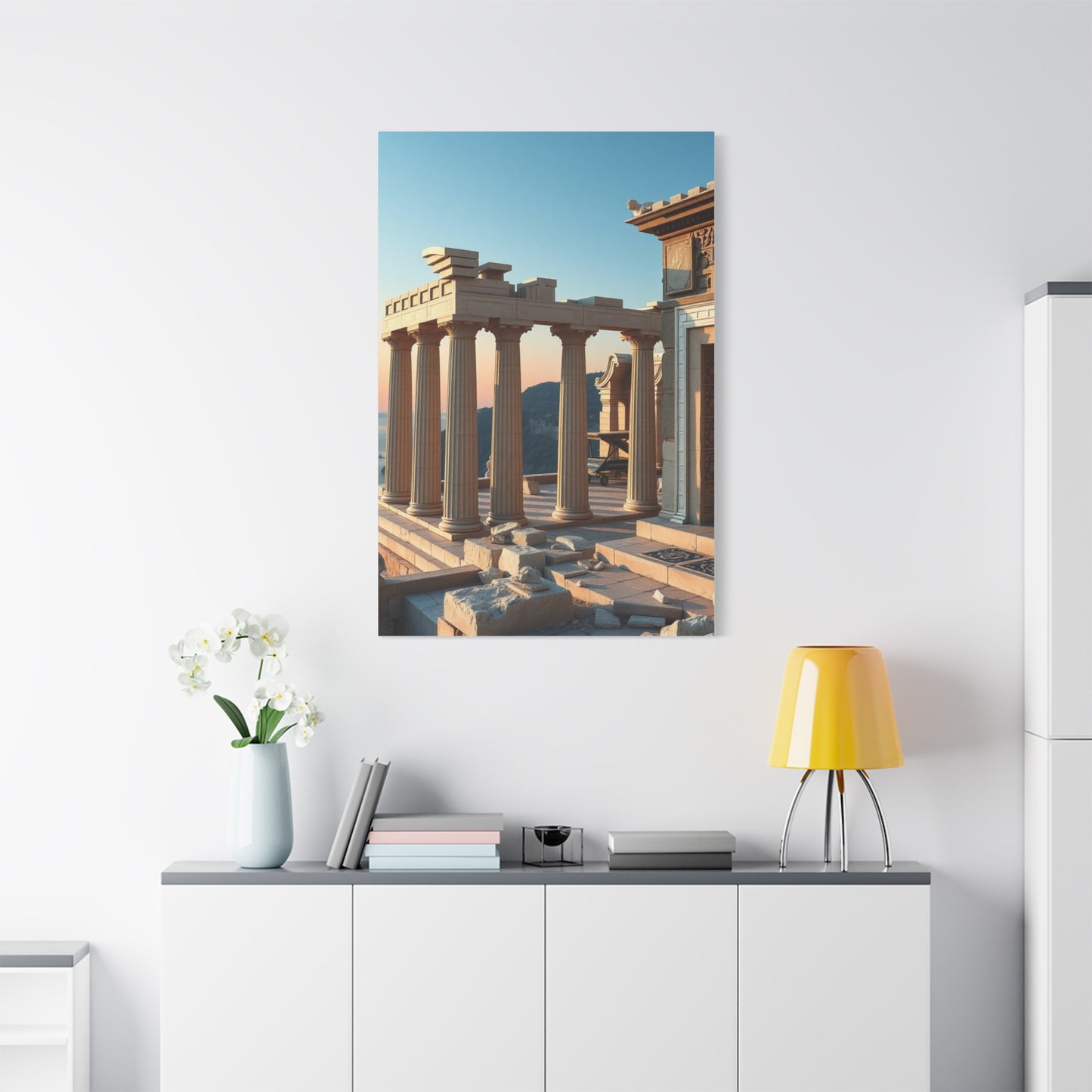 Aegean Serenity Artwork Wall Art & Canvas Print