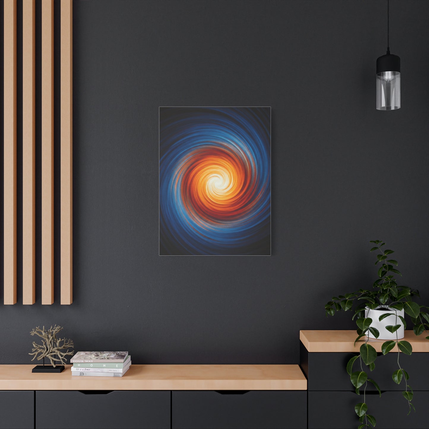 Swirling Light Vortex Abstract Wall Art & Canvas Prints