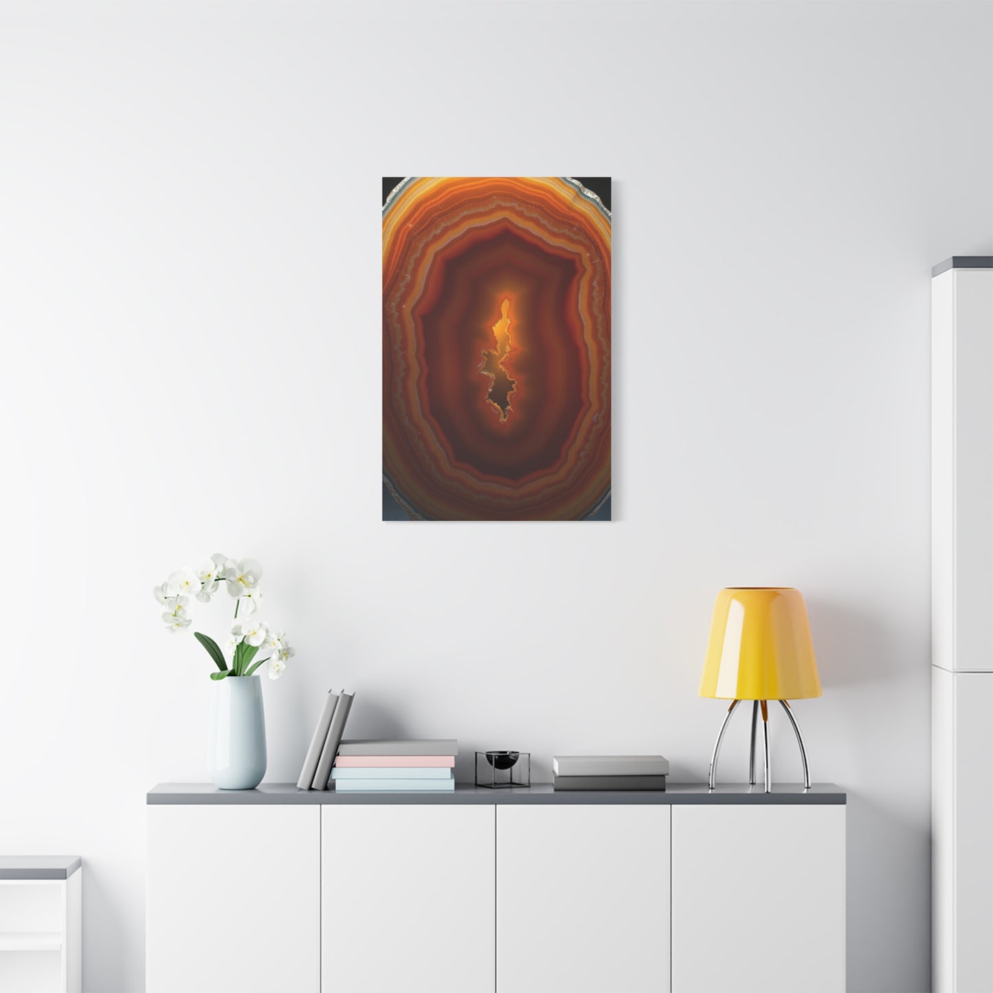 Agates, Geodes & Minerals Art Luxury Canvas Wall Art & Canvas Print