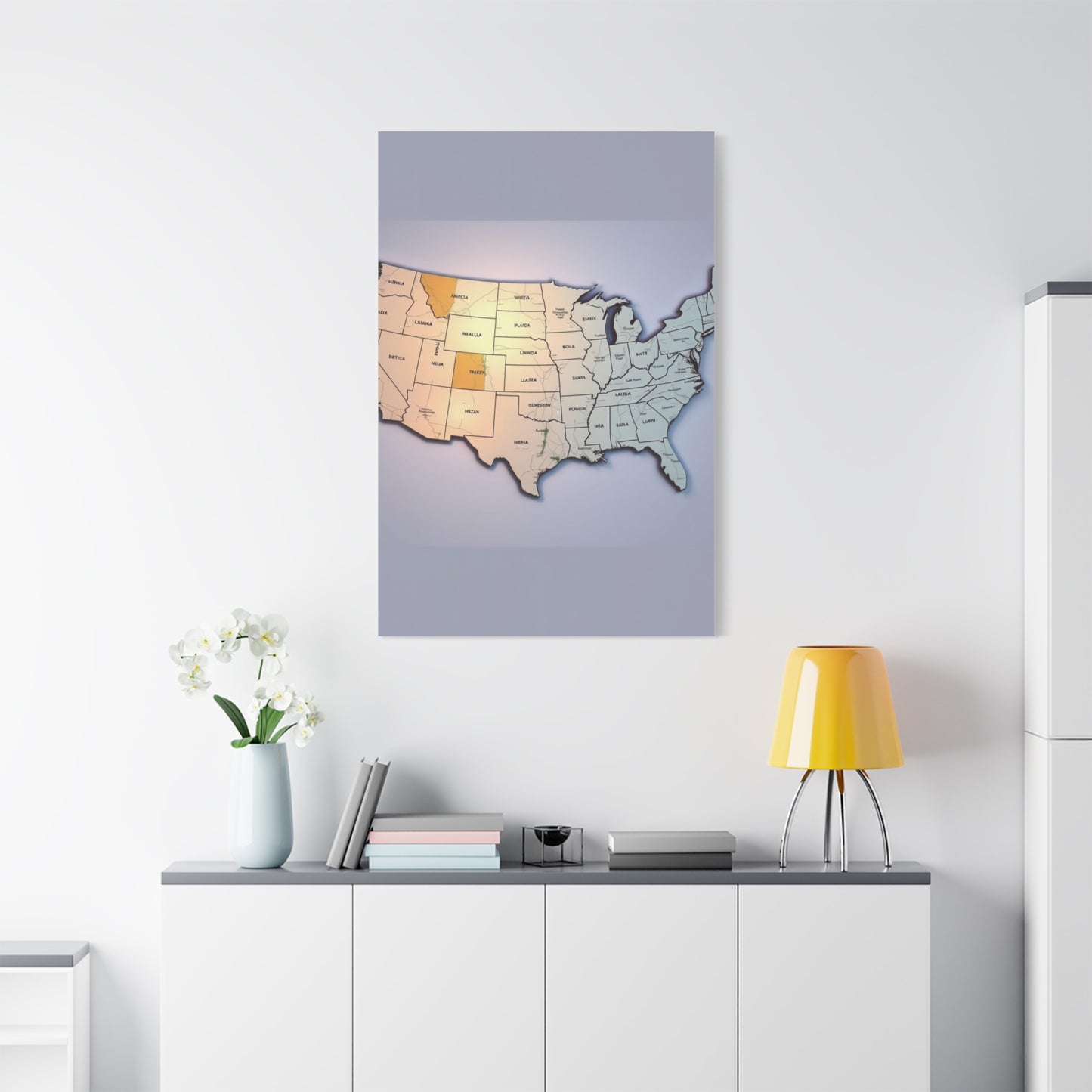 Americana Elegance Canvas Wall Art & Canvas Print